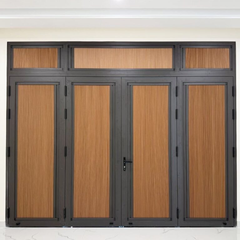 rèm tổ ong lắp cửa kính
