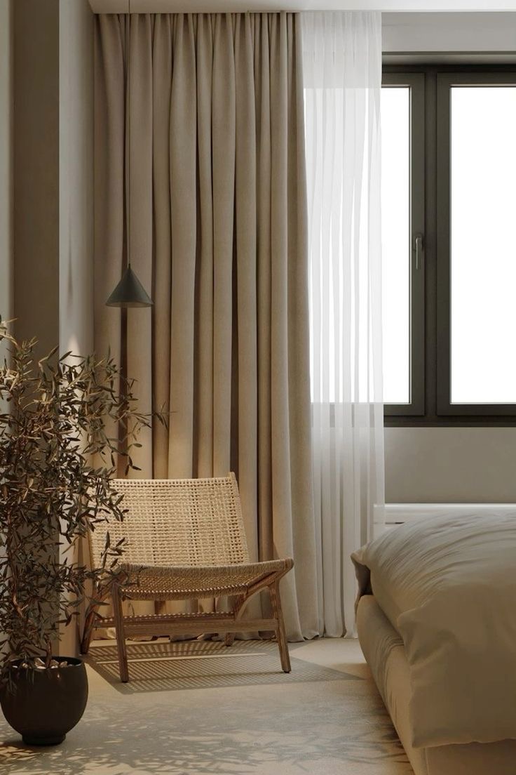 Rèm cửa may đo tại công trình của Hoà Bình Decor